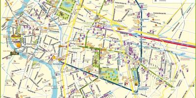 Χάρτης της μπανγκόκ δρόμο
