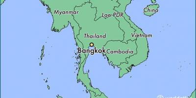 Χάρτης της μπανγκόκ χώρα