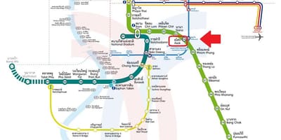 Asok bts station χάρτης